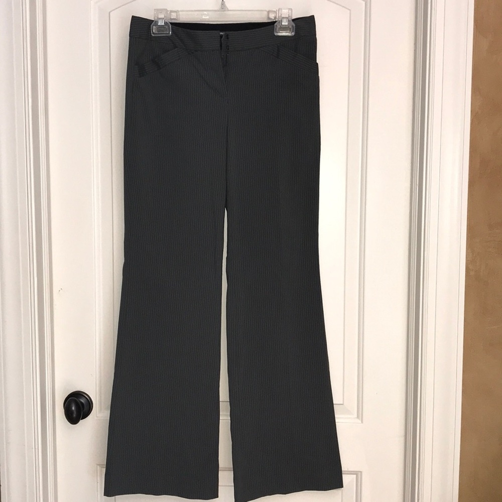 Pinstripe dress pants